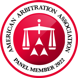 American Arbitration Association - Panel Member 2020